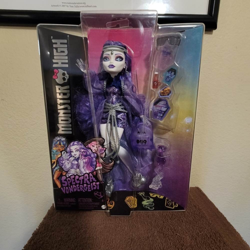 Monster High Doll with Purple Outfit